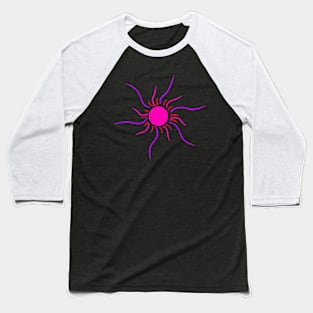 Pink sun Baseball T-Shirt